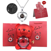Eternal Rose & Teddy Gift Box